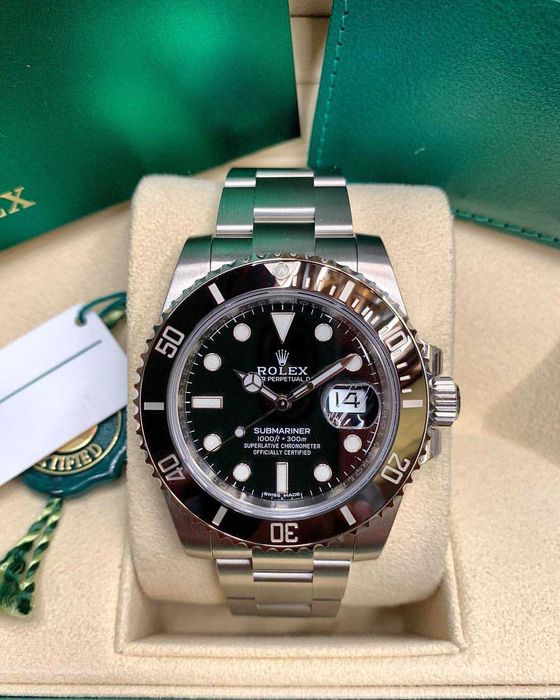 rolex submariner silver 41mm