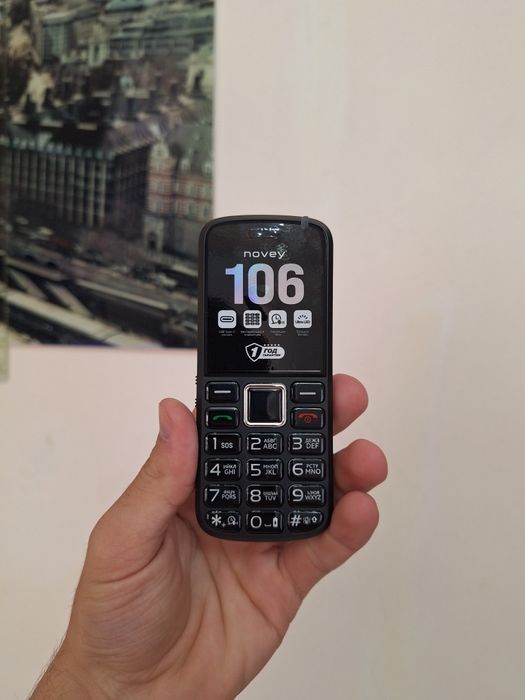 [Новый] Yangi Novey 106 (1 yil kafolat) 1 SIM, Bez kamera, bez fleshka