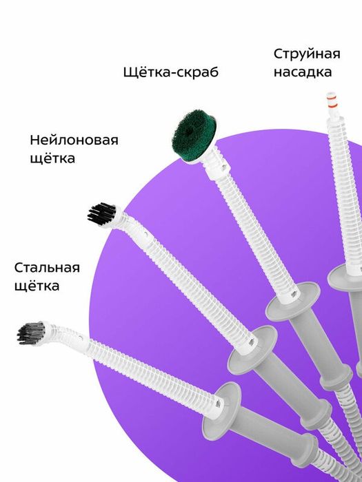 Паровая швабра "2 в 1" Kitfort КТ-3942