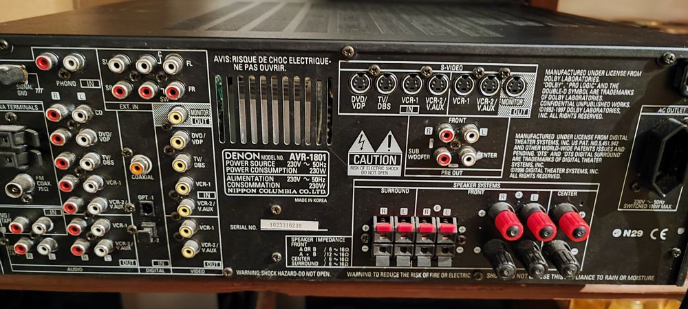 Denon AVR-1801 receiver