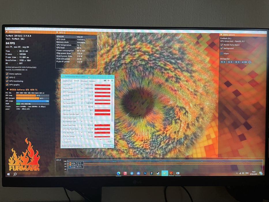 Asus GTX 1070 Ti Cerberus