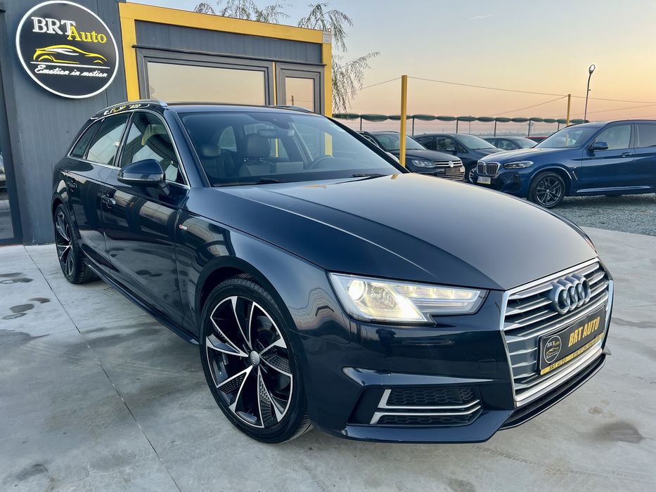 Audi A4 S-line 2.0 TDI Alcantara
