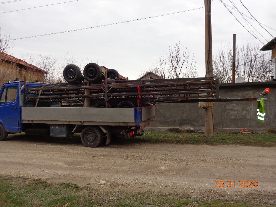 Пчеларска платформа за превозване на пчелни кошери