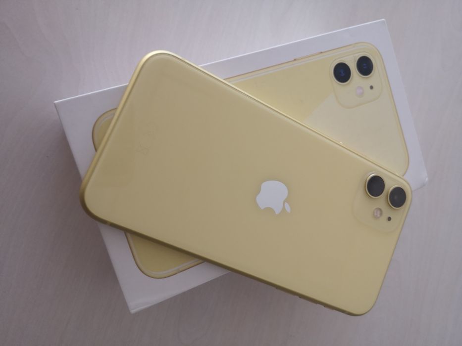 Iphone 11 Yellow /100 %Battery health