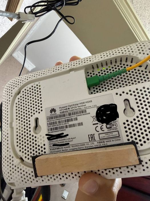 Роутер Huawei Optixstar HG8145X6 GPON, VoIP, WiFi 6, uzonline
