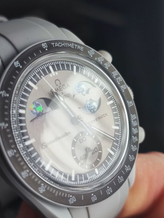 Omega x swatch bioceramic