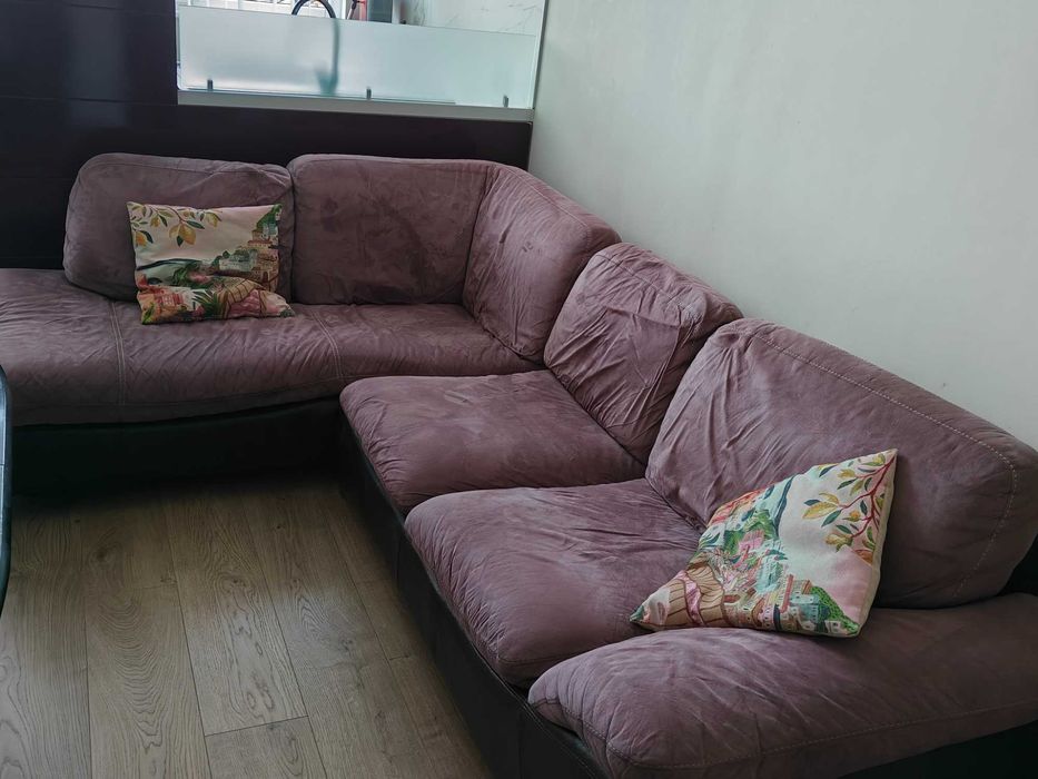 Диван за хол и столче към него