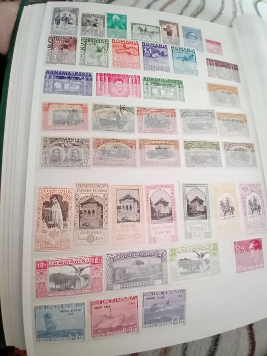 Vand colecție timbre românești perioada 1859-1945