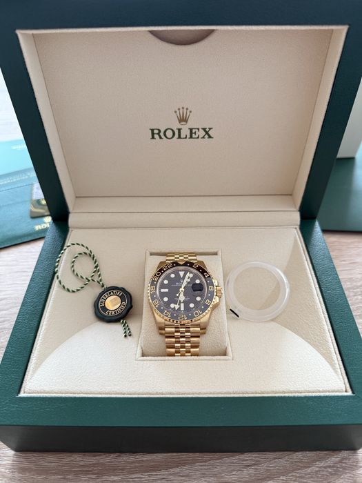 Rolex GMT Master 2 Yellow Gold