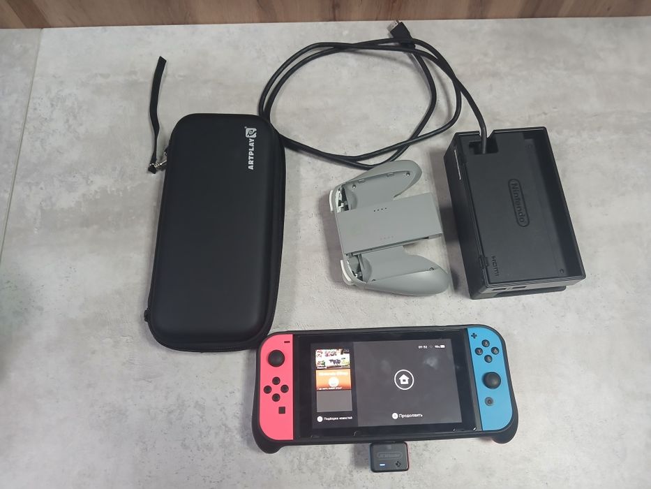 Прошитый Nintendo Switch 1 ревизии