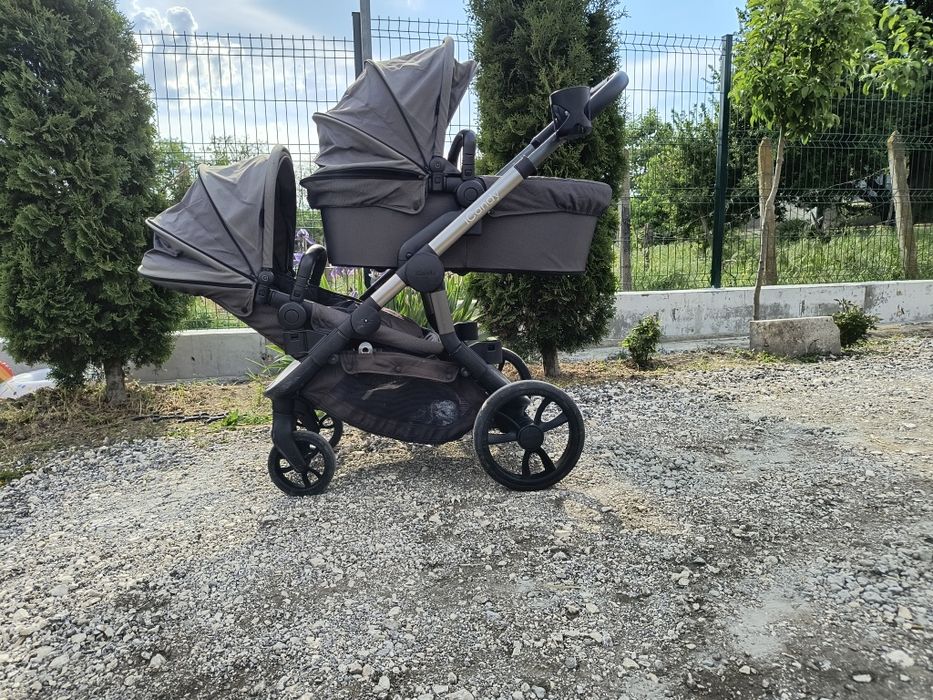 Icandy orange бебешка количка за близнаци или породени