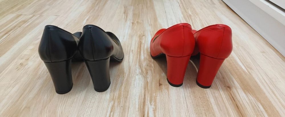 Pantofi piele Ficosan, Nr 35 și 36. Noi