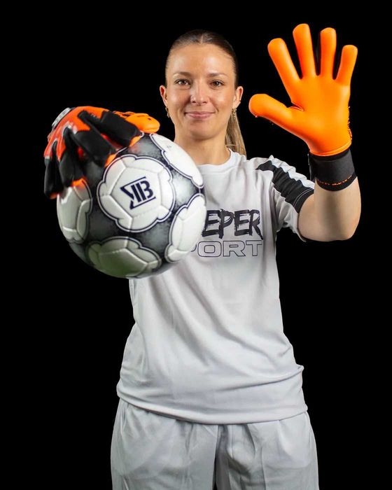 Вратарски ръкавици Bkeeper ATIK #26 Orange размер 6