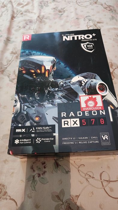 Sapphire Nitro+ Radeon RX 570 4GB GDDR5.