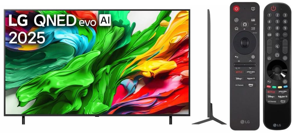 Телевизор LG QNED86A6A 86”80 evo AI 4K Smart TV 2025 года