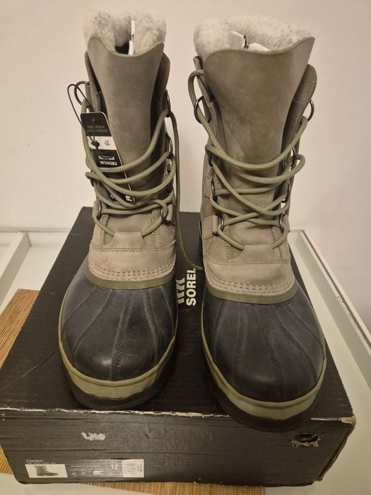 Cizme Sorel Caribou Ghete iarna piele gen UGG Lowa