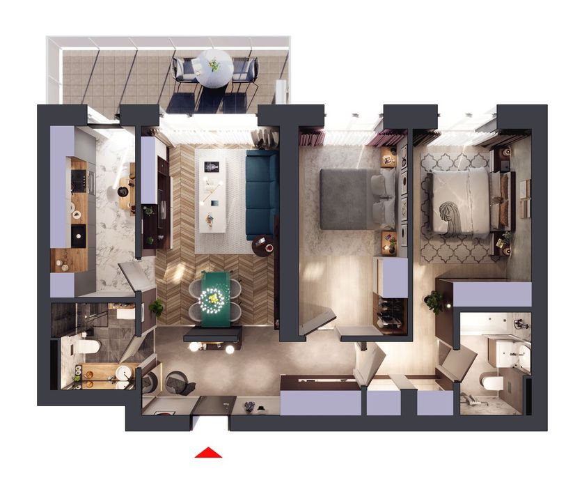 HILS Titanium 3 camere tip 3A