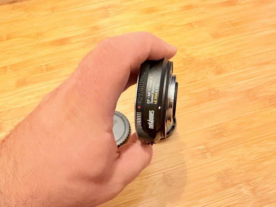 Adaptor Montura EF MFT Micro 4/3 METABONES ULTRA Speedboster 0.71x