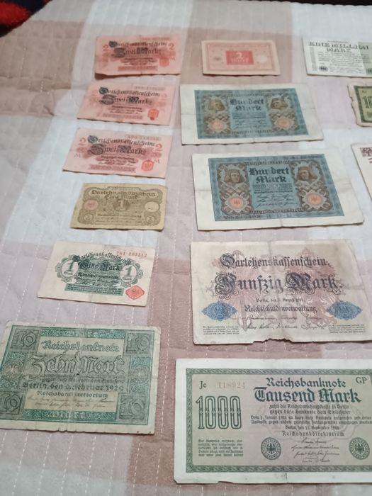 LOT Bancnote VECHI Nemțești