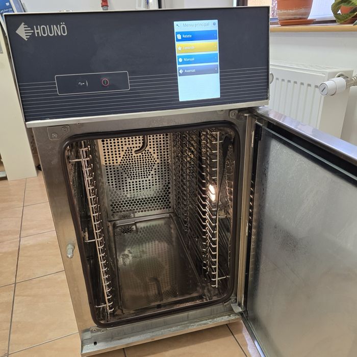 Cuptor convectomat Houno 380V, 10 tăvi GN1/1 VARIANTE