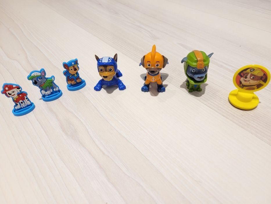Set 7 figurine Paw Patrol