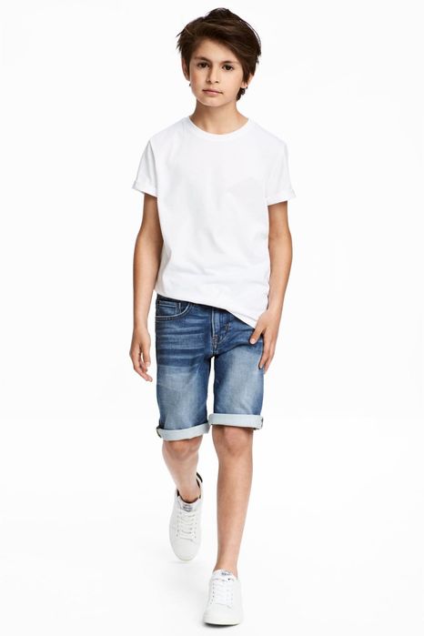 Нови Детски къси дънки H&M ръст 158