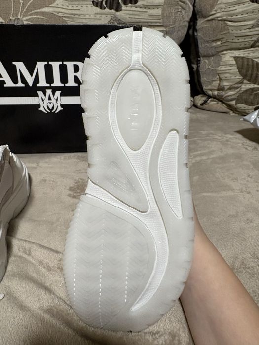 Amiri white MA1 full box
