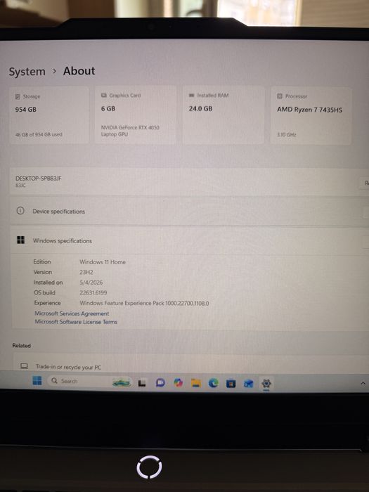 Laptop gaming Lenovo LOQ