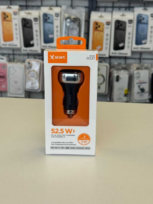 Incarcator auto, Incarcare rapida, Quick Charge 3.0, Alb