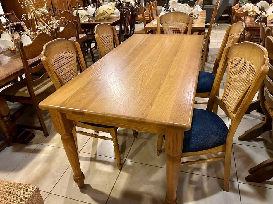 Дъбова маса с 5 стола Холандия