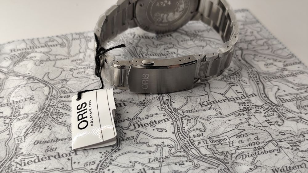 Нов! Oris Aquis Dat Watt Limited Edition II – Пълен комплект!