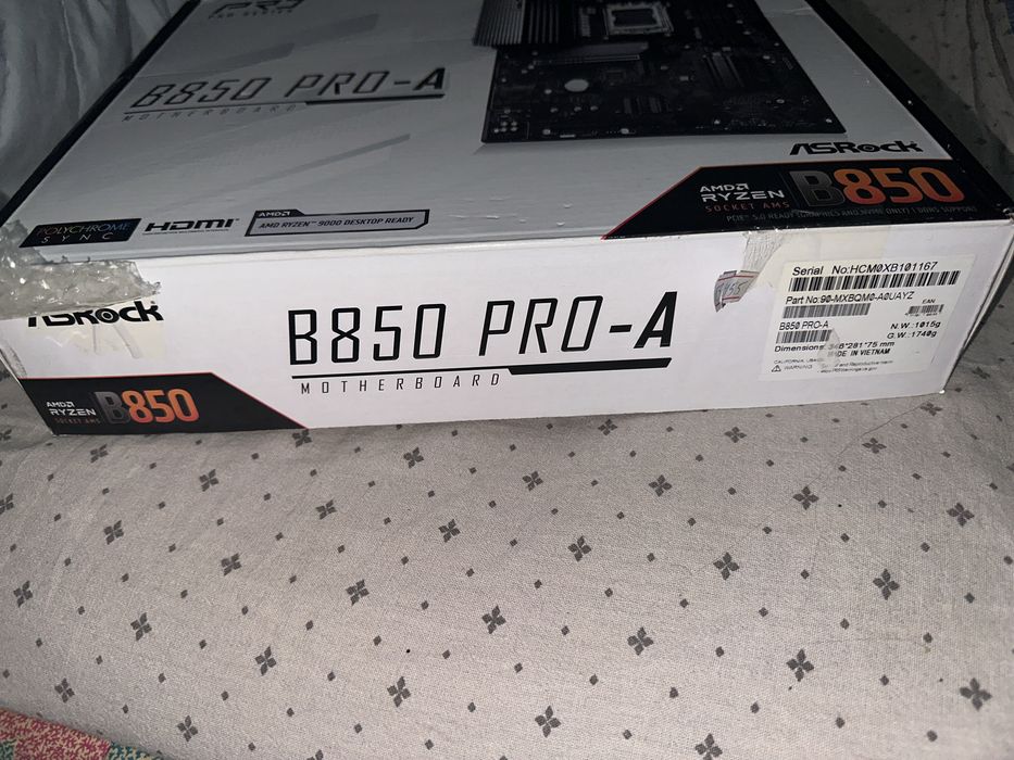 AM5 Материнская плата ASRock B850 Pro-A