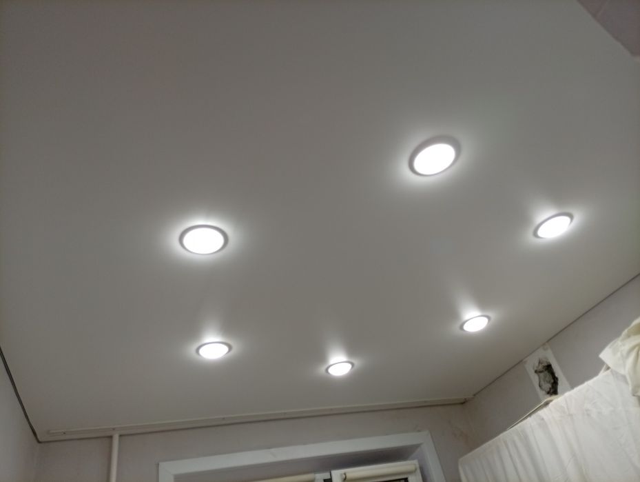 Натяжные потолки с гарантией