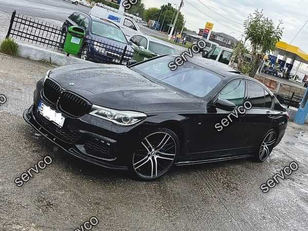 Prelungire lip bara fata Bmw Seria 7 G11 G12 M Pachet 2015-2018 Maxton