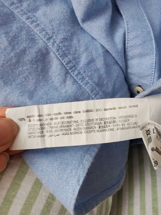 Памучна риза ZARA  за 13-14 годишно момче, размер 164