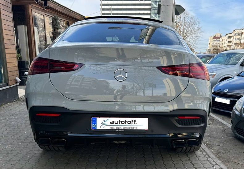 Difuzor bara spate 63 AMG GLE Coupe C167 compatibil cu Mercedes (2020+) Black Design