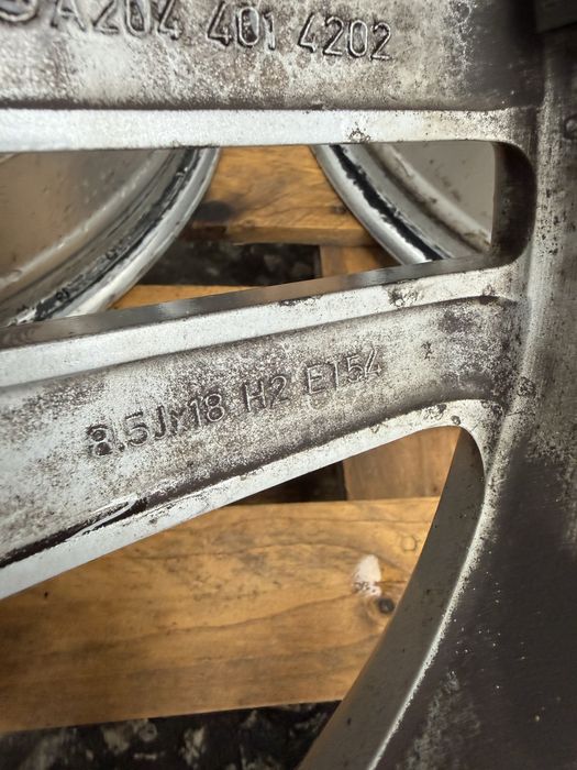 Алуминиеви джанти Mercedes 8"-8.5"x18" 5x112 ЕТ50-54 спорт пак ном 506