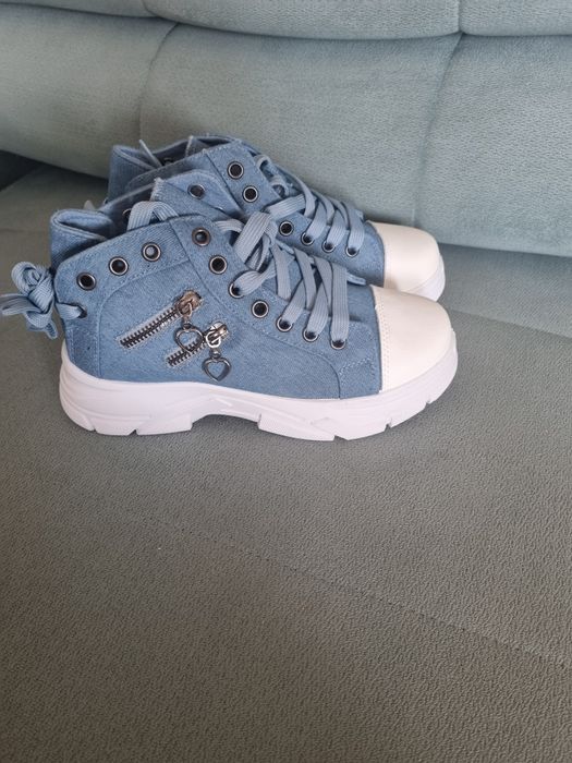 Джинсовые , Кроссы, Кеды