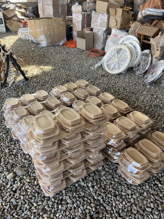 Platou plus 12 farfurii