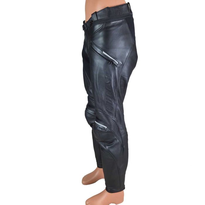 Dainese Мъжки кожен мото панталон КАТО НОВ | Размер S | Протектори