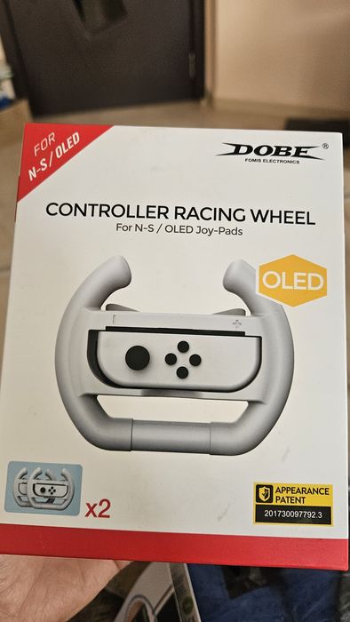 Волан за Nintendo Switch (2 бр.) – за поставяне на Joy-Con, идеален за Mario Kart