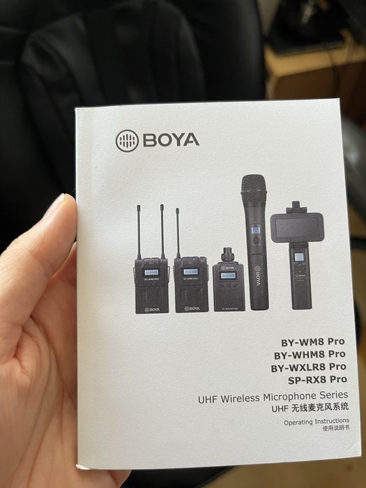 Boya BY-WM8 Pro K2 set lavaliere