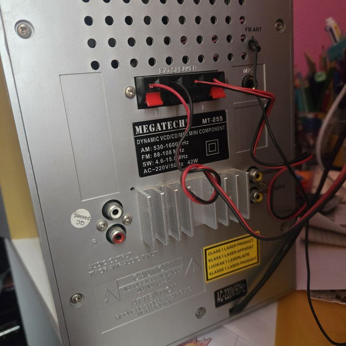 Стерео уретба с диск и касета и дистанционно