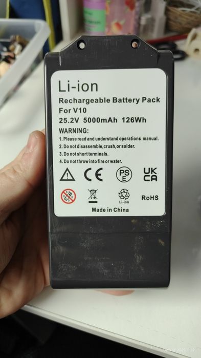 Acumulator si filtru pentru aspirator vertical V10 Dyson