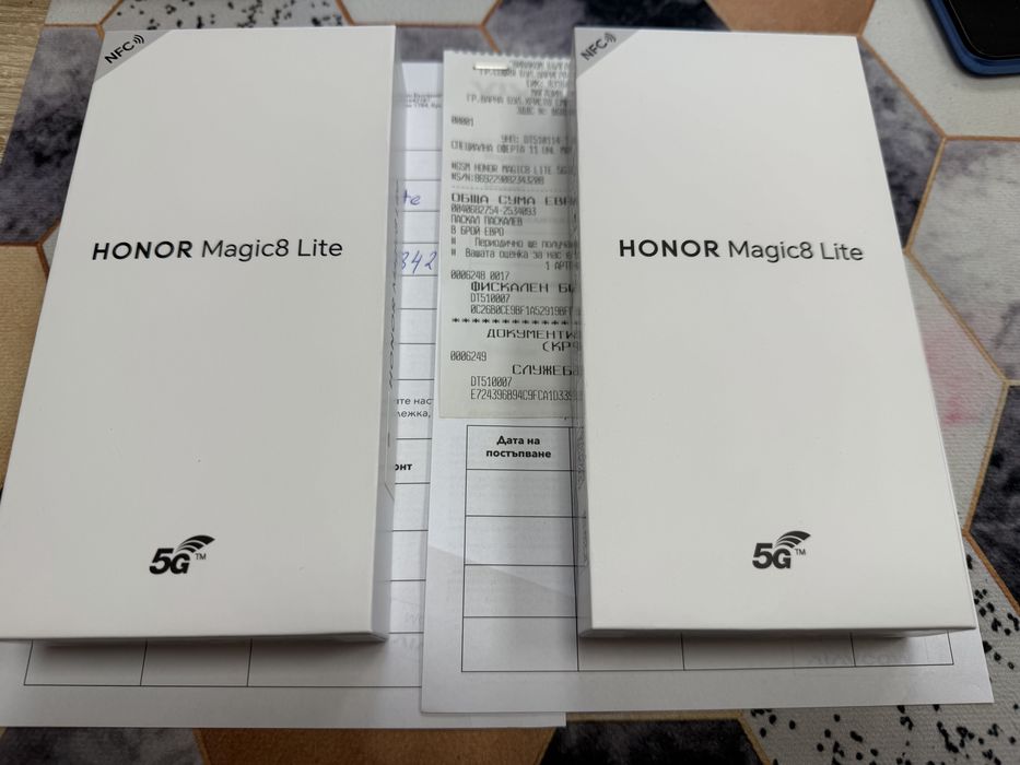 Honor Magic 8 Lite 5G 8/512gb - чисто нови с гаранция