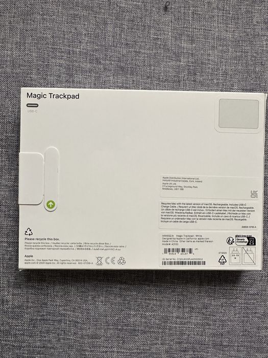 Apple magic trackpad