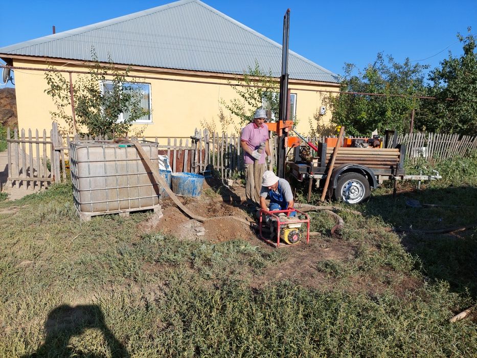 Бурение скважин на воду.