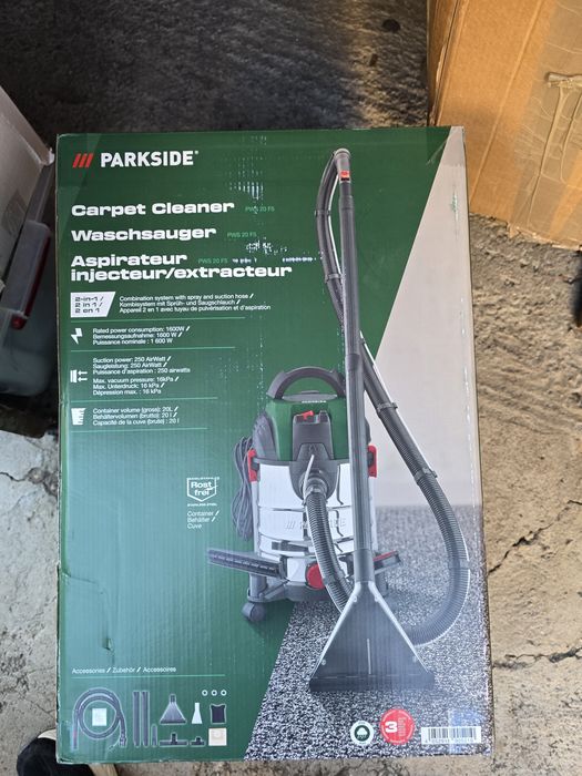 Aspirator cu extracție parkside PWS 20 F5, sigilat