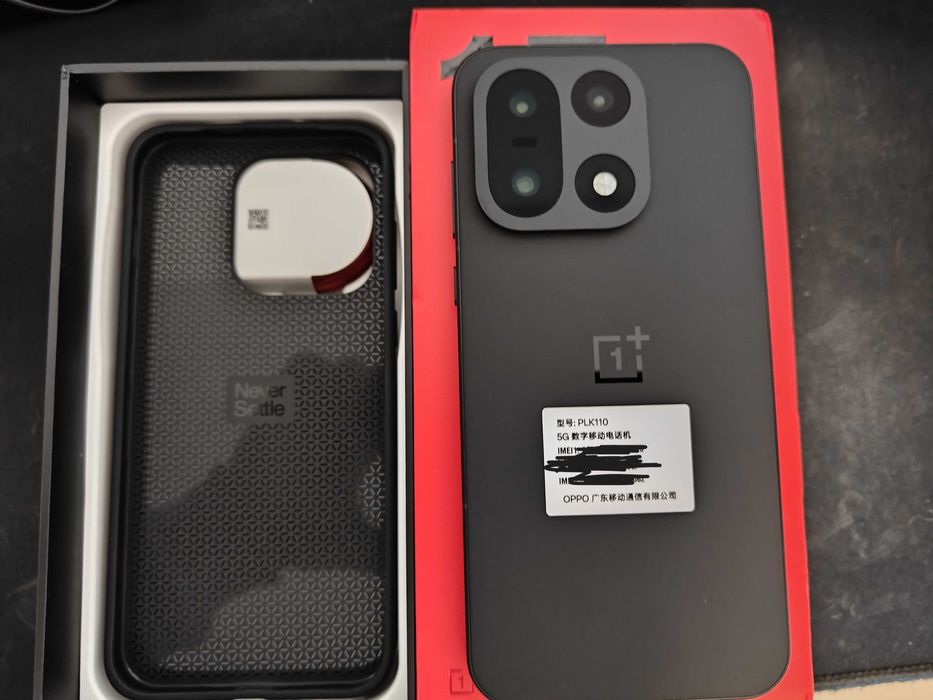 (NOU) OnePlus 15 Infinite Black - 12GB/256G + căști wireless xiaomi ca