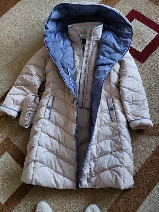 Зимнее пальто на теплом подкладе